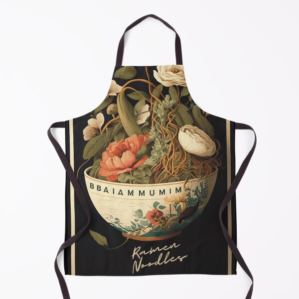 Item preview, Botanical Ramen Noodles Kitchen Wall art designed and sold by Lina Khaled.