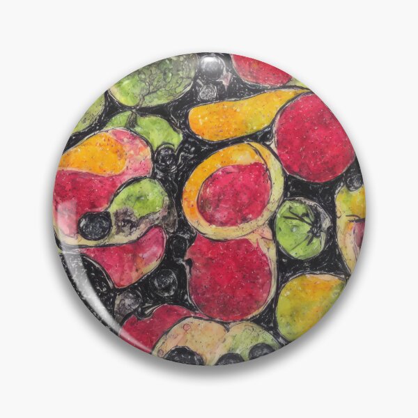 Item preview, Assorted Colorful Vintage Fruit Wallpaper designed and sold by bryanchvzz.