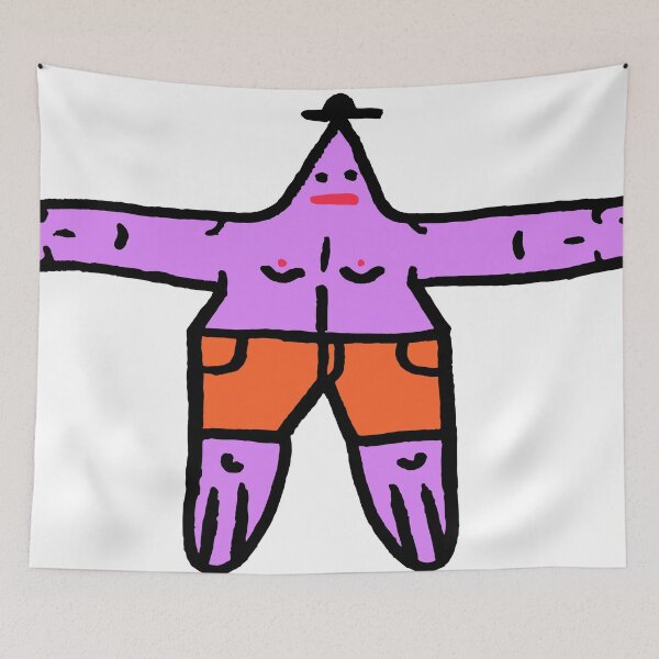 Item preview, Starfish Man in Shorts and Hat designed and sold by Mister Systems.