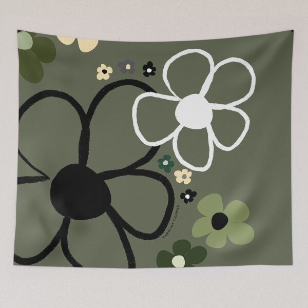 Item preview, Hygge scandi cute flower floral pattern. Caroline Laursen original designed and sold by Caroline Laursen.