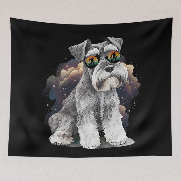 Item preview, Homies - Mini Schnauzer - Sasquatch designed and sold by Absolute Gratitude.