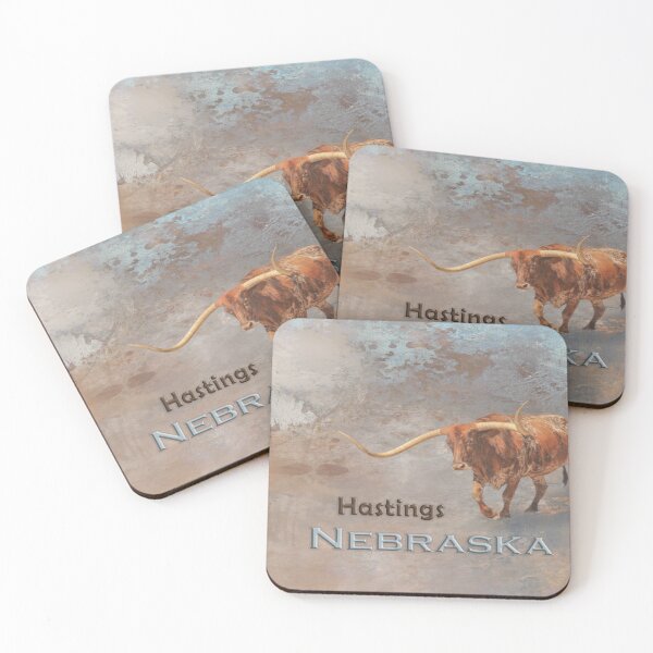 Item preview, Longhorn Hastings Nebraska designed and sold by Elisabeth Lucas.