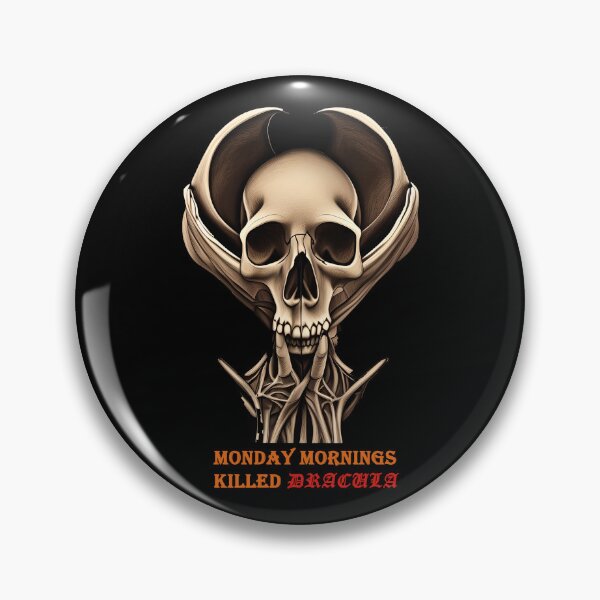 Item preview, Monday Mornings Killed Dracula designed and sold by Goatonfire.