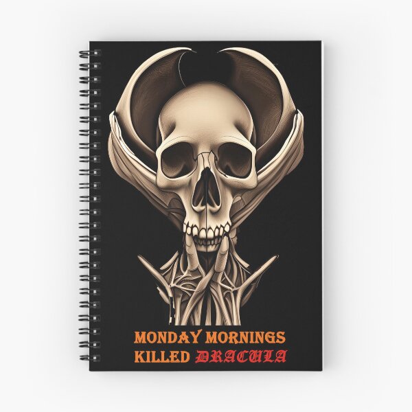 Item preview, Monday Mornings Killed Dracula designed and sold by Goatonfire.