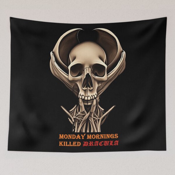 Item preview, Monday Mornings Killed Dracula designed and sold by Goatonfire.