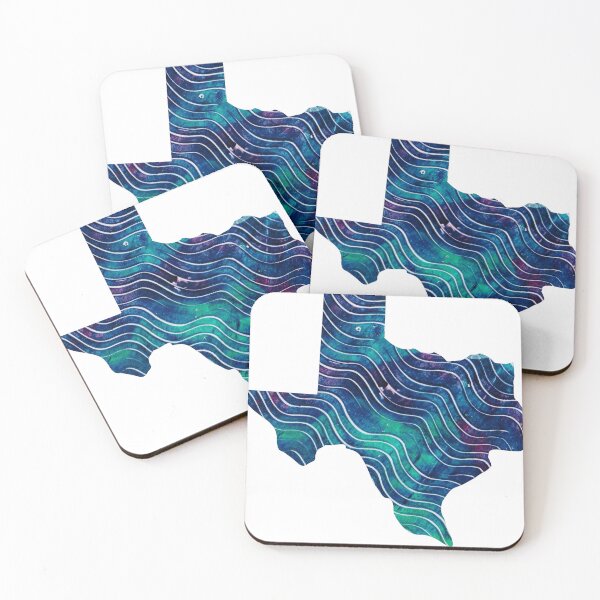Item preview, Deep in the Art of Texas - Wavy Blues designed and sold by faironestoo.