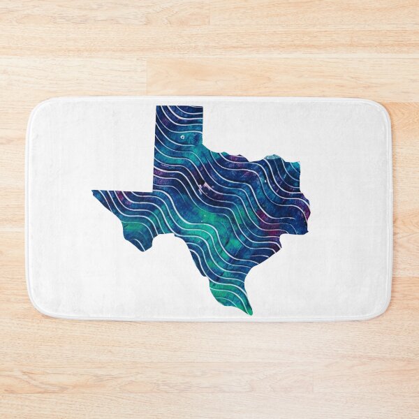 Item preview, Deep in the Art of Texas - Wavy Blues designed and sold by faironestoo.