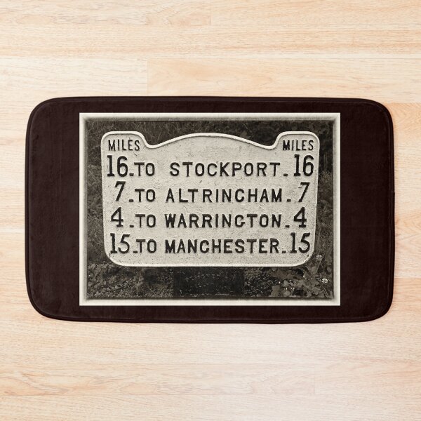 Item preview, Distances around Lymm, Warrington, Cheshire designed and sold by Local gifts from HotpixUK .