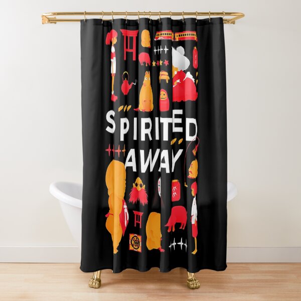 Chihiro Adventure Shower Curtain
