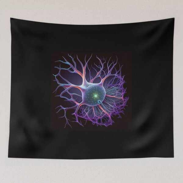 Item preview, Braincell Fiber Network Microchip designed and sold by PipikaArt.