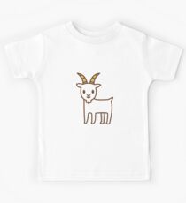 I Just Freaking Love Goats Okay Funny Quote Kids Tee