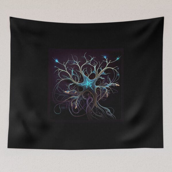 Item preview, Braincell Fiber Network Microchip designed and sold by PipikaArt.
