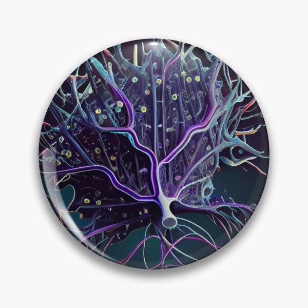 Item preview, Braincell Fiber Network Microchip designed and sold by PipikaArt.