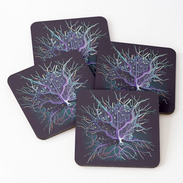 Item preview, Braincell Fiber Network Microchip designed and sold by PipikaArt.