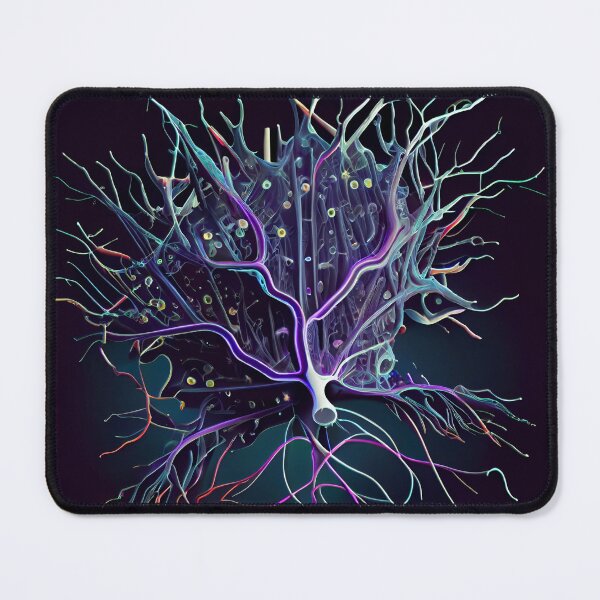 Item preview, Braincell Fiber Network Microchip designed and sold by PipikaArt.