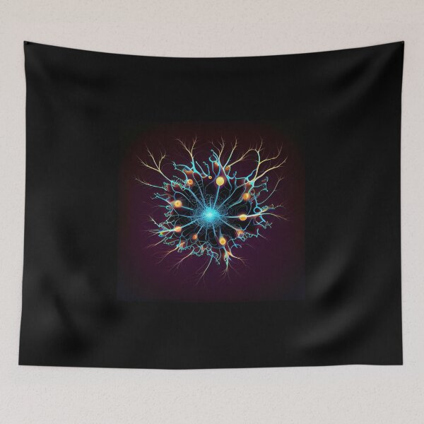 Item preview, Braincell Fiber Network Microchip designed and sold by PipikaArt.