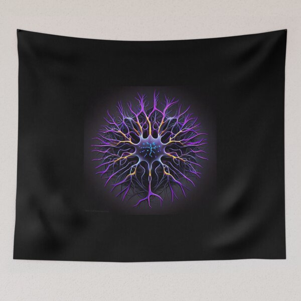 Item preview, Braincell Fiber Network Microchip designed and sold by PipikaArt.
