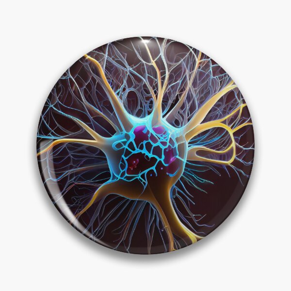 Item preview, Braincell Fiber Network Microchip designed and sold by PipikaArt.