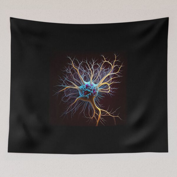 Item preview, Braincell Fiber Network Microchip designed and sold by PipikaArt.