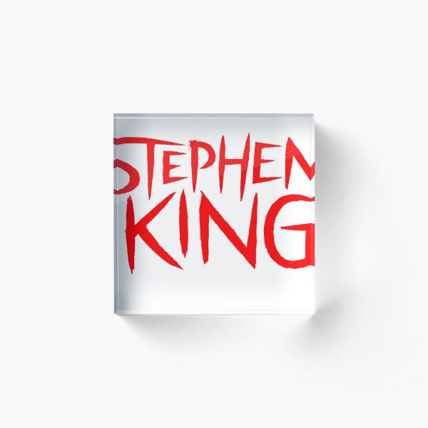 Stephen King Acrylic Block
