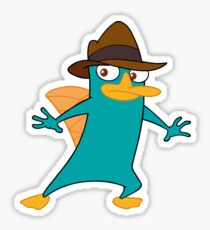 Perry The Platypus Sticker