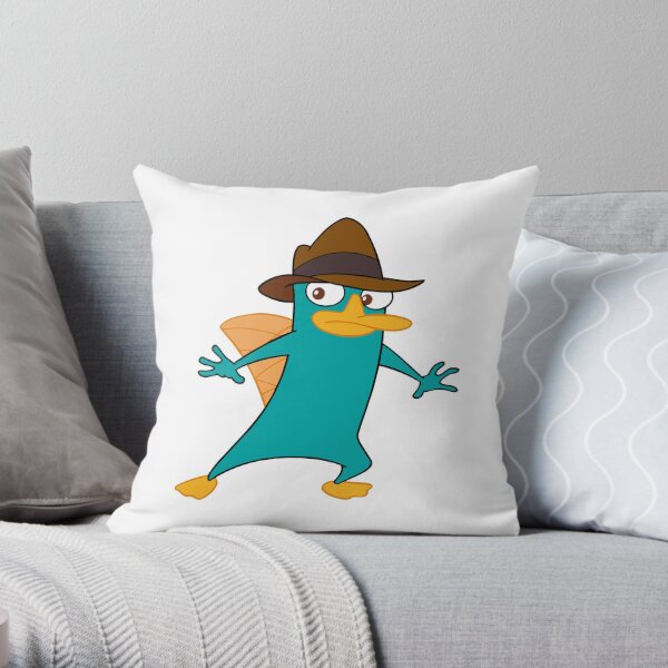 perry the platypus pillow