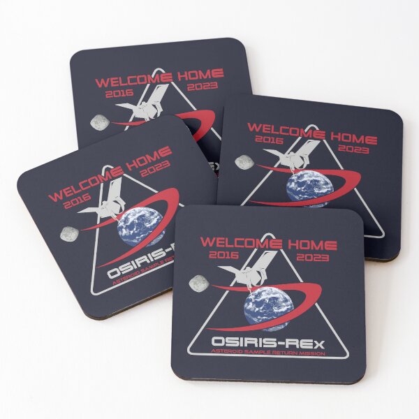 Item preview, NASA OSIRIS-REx mission logo: Welcome Home designed and sold by SolidEarthArt.