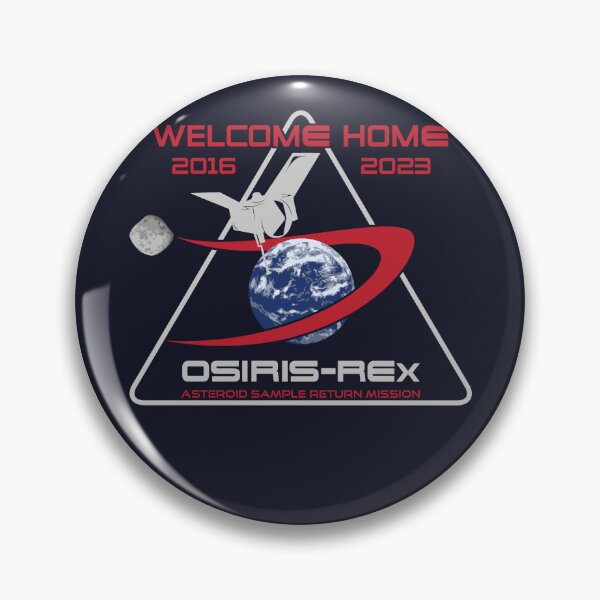 Item preview, NASA OSIRIS-REx mission logo: Welcome Home designed and sold by SolidEarthArt.