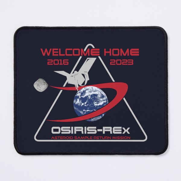 Item preview, NASA OSIRIS-REx mission logo: Welcome Home designed and sold by SolidEarthArt.