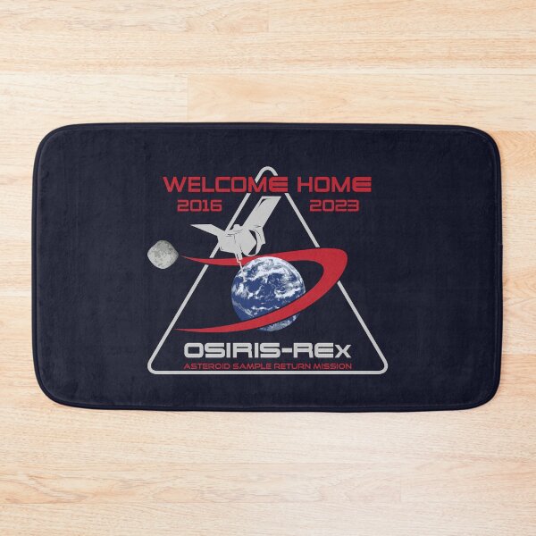 Item preview, NASA OSIRIS-REx mission logo: Welcome Home designed and sold by SolidEarthArt.