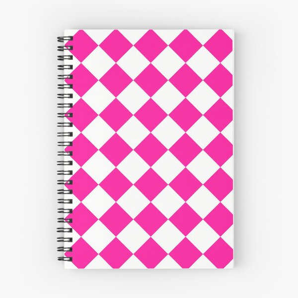 Item preview, sloping chessboard, saturated pink and white designed and sold by AK-minimalist.