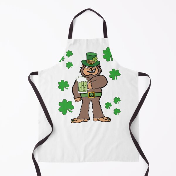 Item preview, Saint Patricks Day Bigfoot With Shamrocks designed and sold by GarnersDesigns.