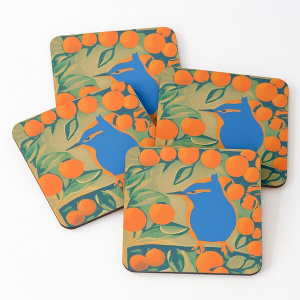Item preview, Blue wren oranges designed and sold by Artyisight.