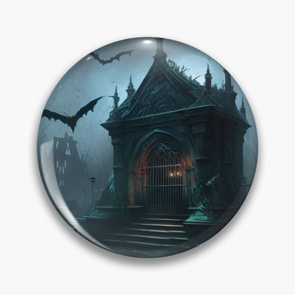 Item preview, Graveyard Mausoleum designed and sold by NevermoreFalls.