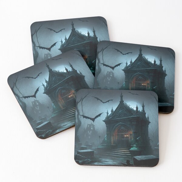 Item preview, Graveyard Mausoleum designed and sold by NevermoreFalls.