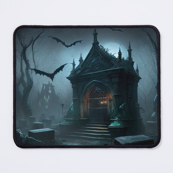 Item preview, Graveyard Mausoleum designed and sold by NevermoreFalls.