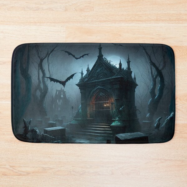 Item preview, Graveyard Mausoleum designed and sold by NevermoreFalls.