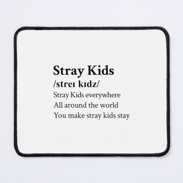 Item preview, Stray Kids everywhere all around the world Aesthetic Quote designed and sold by StickTheSong.