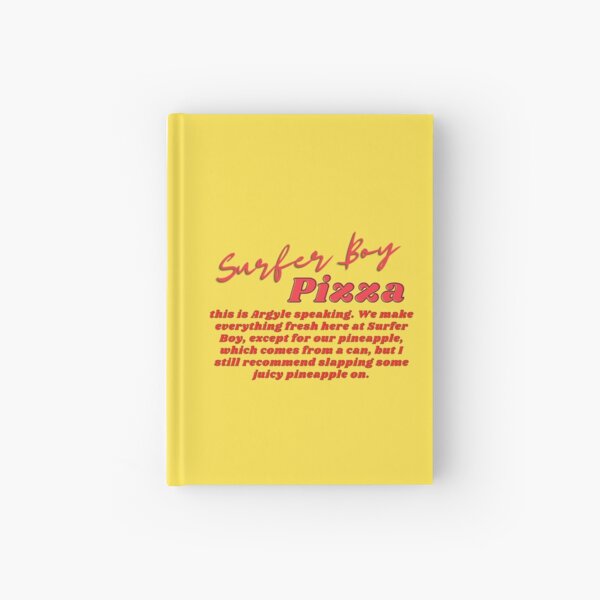 Artikel-Vorschau von Surfer Boy Pizza Argyle Stranger Things Zitat, designt und verkauft von RoserinArt.