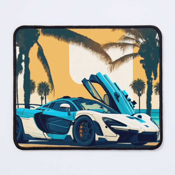 Item preview, White Sports Car  designed and sold by TheVaultArt.