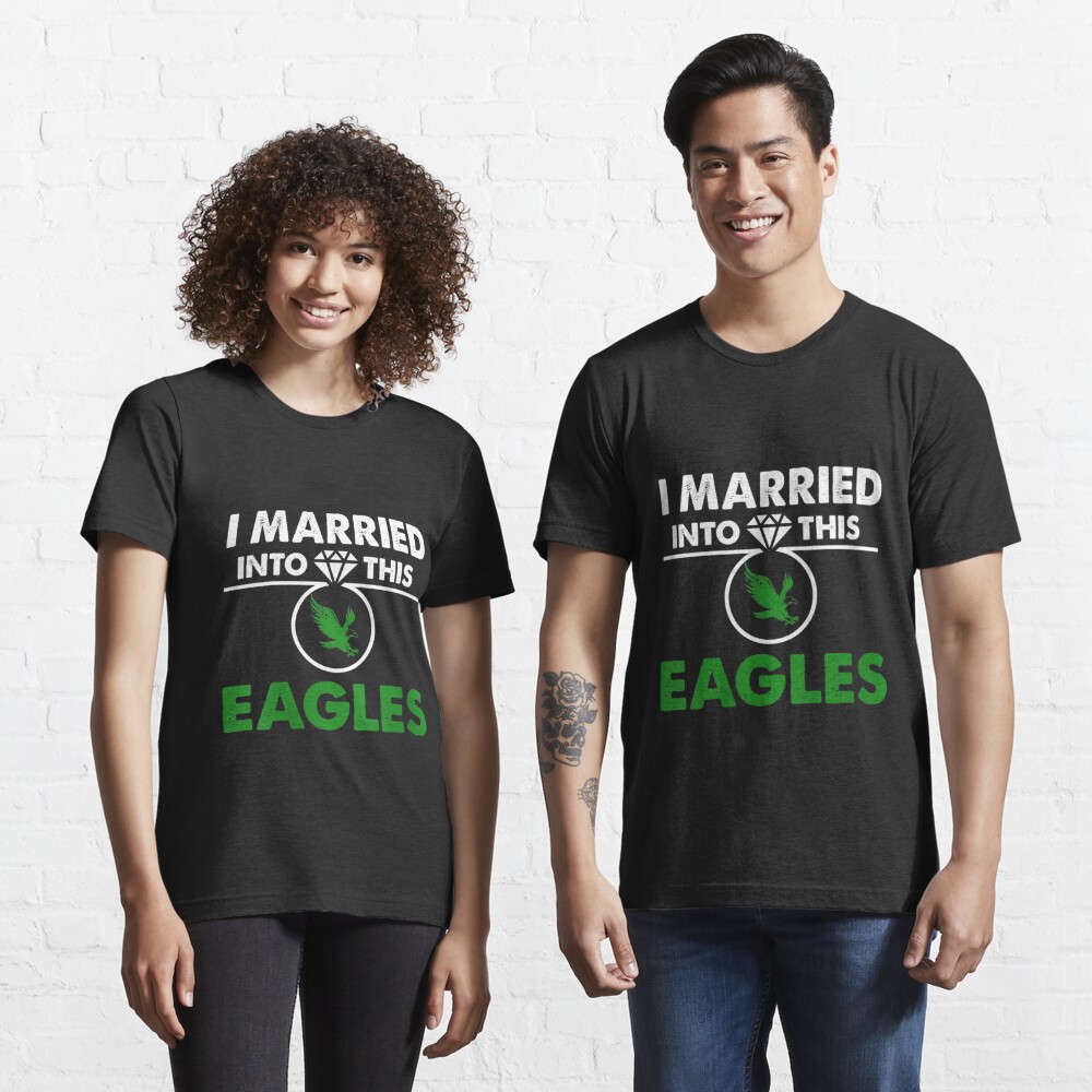 Official i married into this eagles retro eagles fan Lover T-shirts,  hoodie, tank top, sweater and long sleeve t-shirt