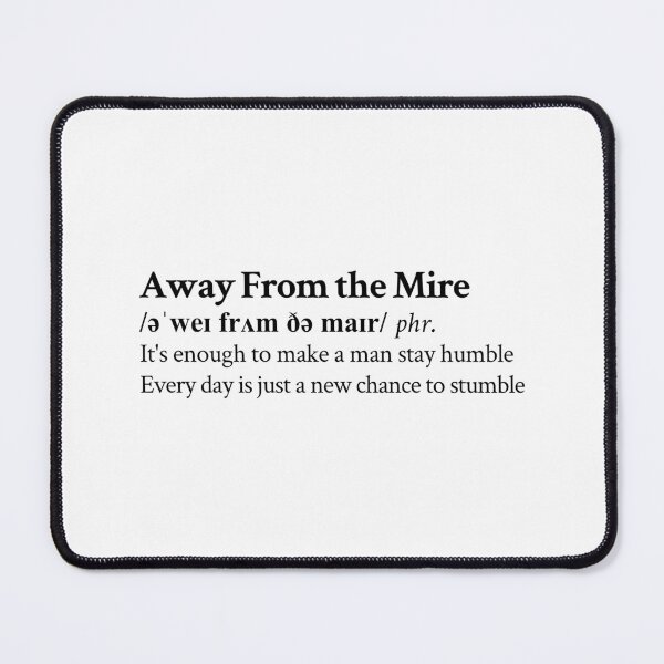 Item preview, Billy Strings Aesthetic Quote Lyrics Away From the Mire designed and sold by StickTheSong.