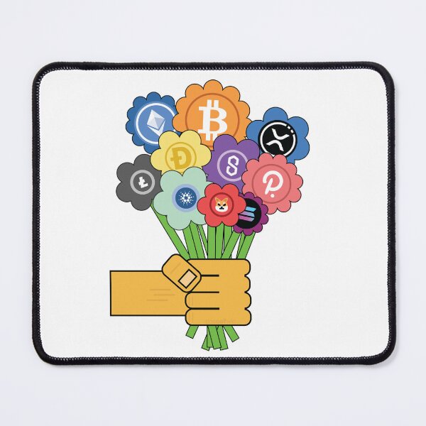 Item preview, Happy Crypto Bouquet Of Flowers Top 10 Special Occasion Biggest Cryptocurrency Fans designed and sold by doseofwin.