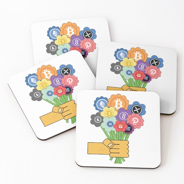 Item preview, Happy Crypto Bouquet Of Flowers Top 10 Special Occasion Biggest Cryptocurrency Fans designed and sold by doseofwin.