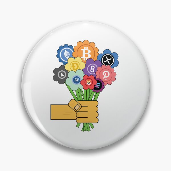 Item preview, Happy Crypto Bouquet Of Flowers Top 10 Special Occasion Biggest Cryptocurrency Fans designed and sold by doseofwin.