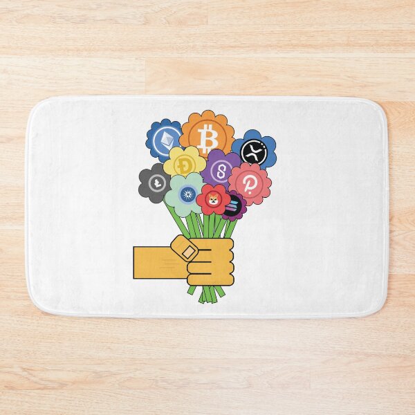 Item preview, Happy Crypto Bouquet Of Flowers Top 10 Special Occasion Biggest Cryptocurrency Fans designed and sold by doseofwin.