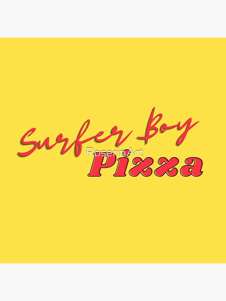 New! Stranger Things Surfer Boy Pillow Buddy Pizza Box NWT