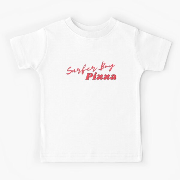 Camiseta Surfer Boy Pizza – Stranger Things Amarilla – Niño – Atipic