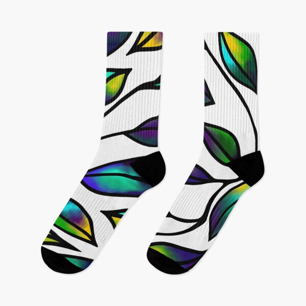 Item preview, Stained Glass Leaves I designed and sold by lezell.