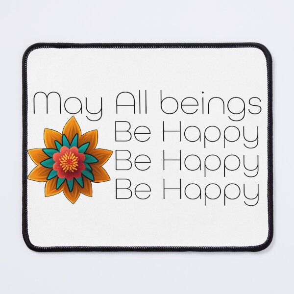 Item preview, May All Beings Be Happy designed and sold by TheJadeCat.